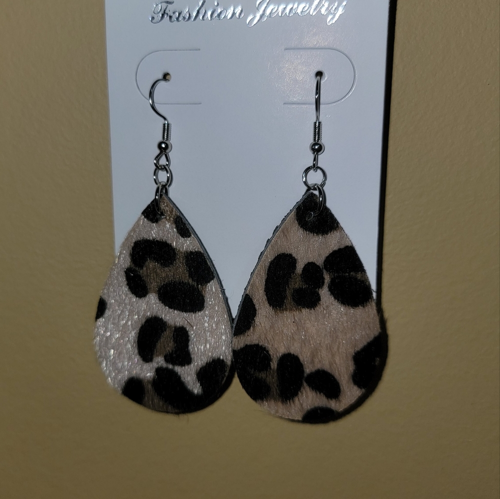 Faux Leather earrings